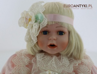 Antyczna lalka Mayfair Collection z 1992 roku – unikatowa ozdoba kolekcjonerska