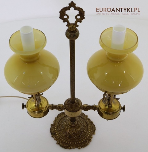 biurkowa lampka antyczna