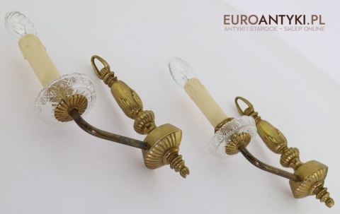 kinkiet z epoki vintage