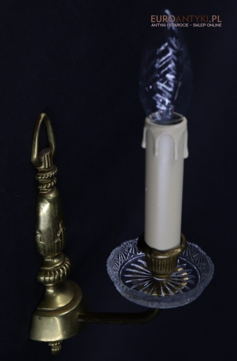 pałacowy kinkiet do salonu