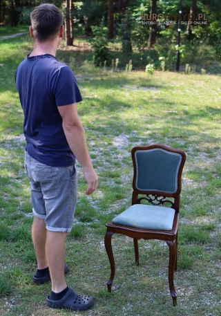 Antyczne krzesło Ludwik Filip – stylowe krzesło neorenesansowe z epoki