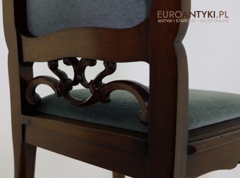 krzesło drewniane antyczne do jadalni