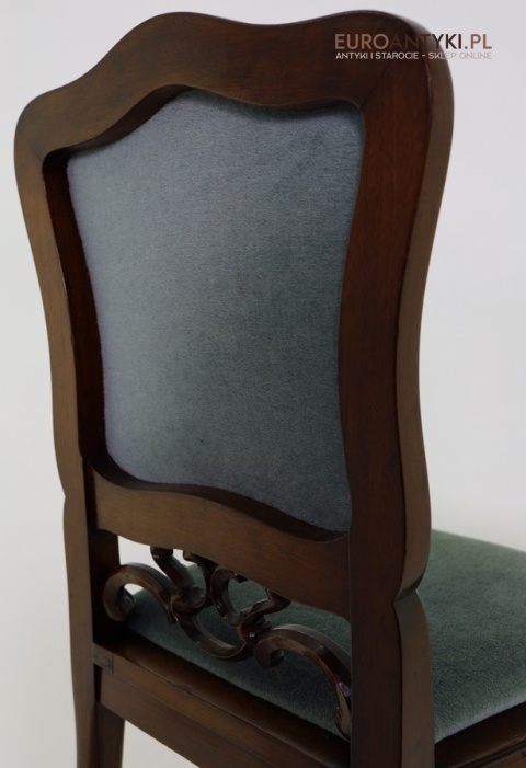 eleganckie krzesło ludwik filip antyk
