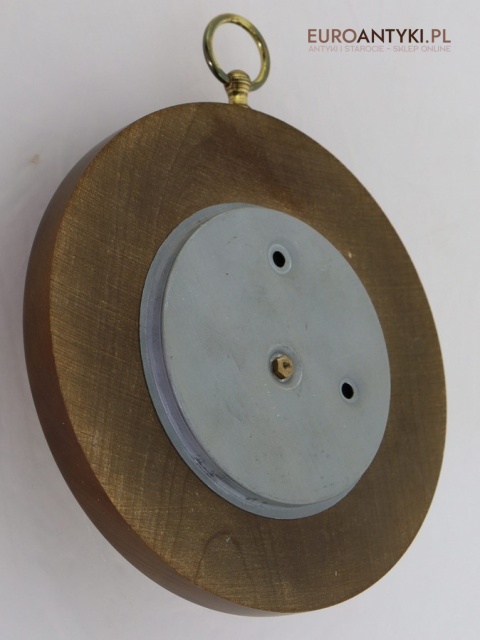 barometr aneroidowy w drewnie