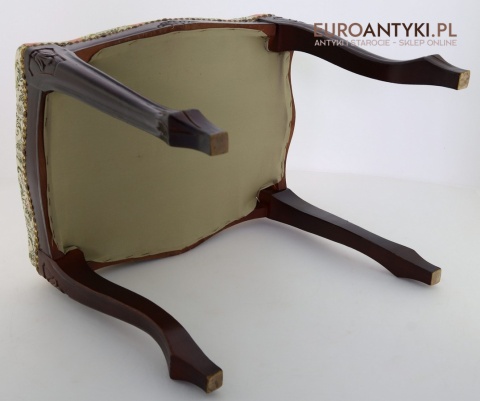 taboret retro do sypialni pałacowej