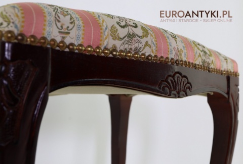 stołek antyczny kolekcjonerski vintage