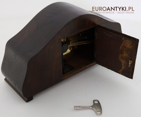 antyczny zegar do kominka z epoki