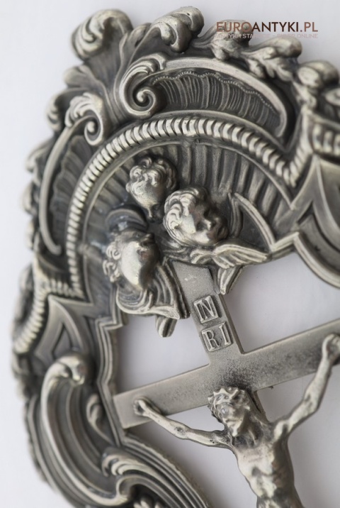 antyczne oryginalne dewocjonalia z cyny