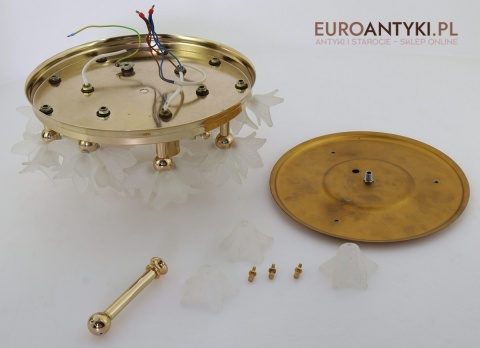 stylowe oświetlenie sufitowe retro