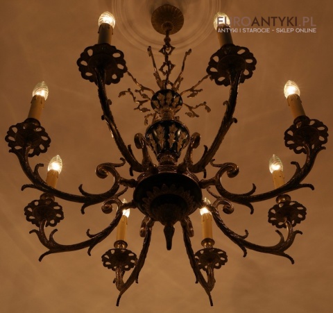 francuski żyrandol empire