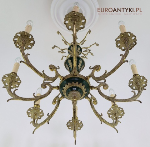 gabinetowy żyrandol empire