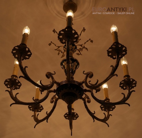 żyrandol empire do gabinetu