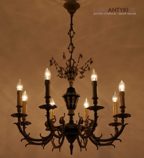 żyrandol styl empire z francji