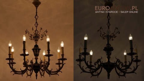 żyrandole w stylu empire