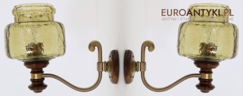 rustykalne kinkiety retro