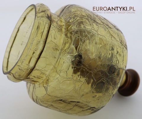 szklany klosz crackle strukturalny popękany wzór