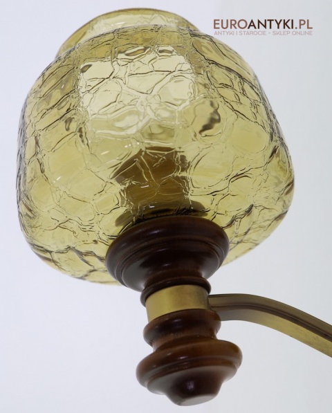 oryginalny kinkiet vintage z epoki