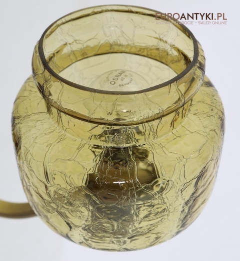 szkło crackle unikatowy wzór oświetlenia