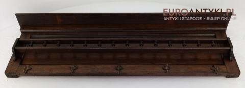 rustykalny wieszak do ganku