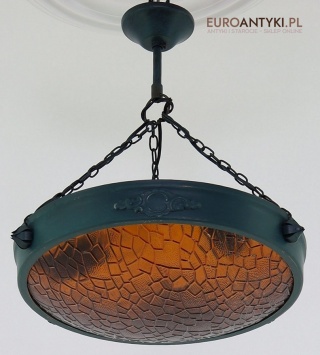 Lampa sufitowa shabby chic – rustykalne oświetlenie vintage