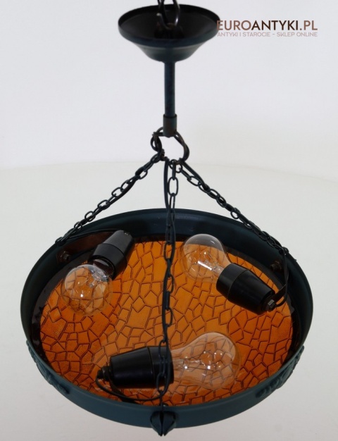 stylowa lampa shabby chic wisząca