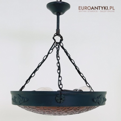 sufitowa lampa shabby chic retro