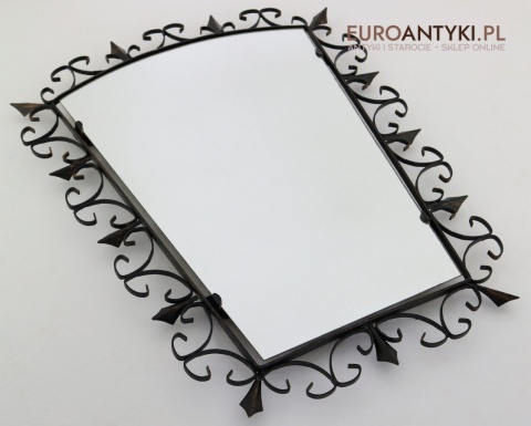 vintage lustro ścienne