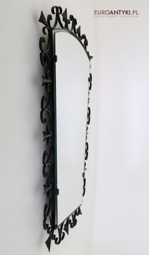 stylowe lustro rustykalne z epoki
