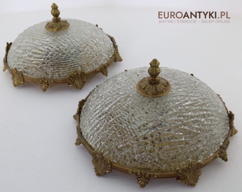 plafon sufitowy neobarok z liśćmi akantu