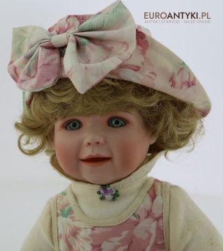 Porcelanowa lalka kolekcjonerska Chelsea – Hamilton Collection 1994