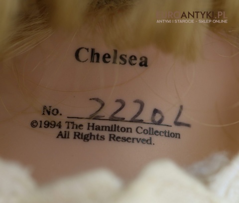 lalka vintage chelsea porcelanowa kolekcjonerska