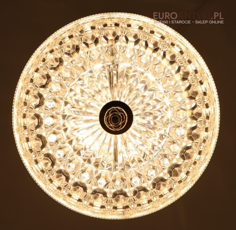 stara lampa pałacowa kryształowa z Austrii