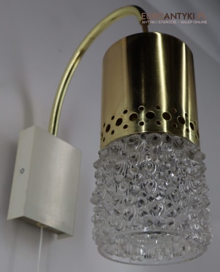 Retro kinkiety ścienne w stylu Mid-Century Modern – oświetlenie glamour