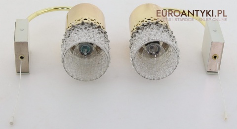 kinkiety ścienne z epoki mid century modern