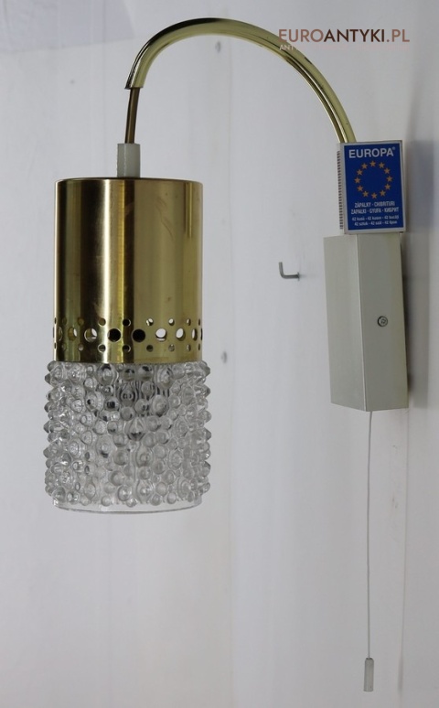 dekoracyjne lampy ścienne glamour