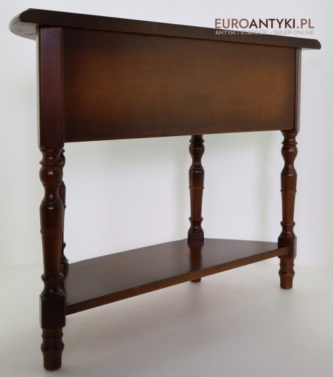 konsolka drewniana w stylu retro