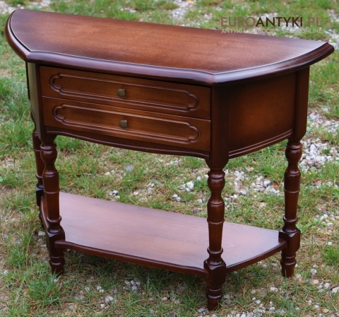 elegancka konsolka vintage z epoki
