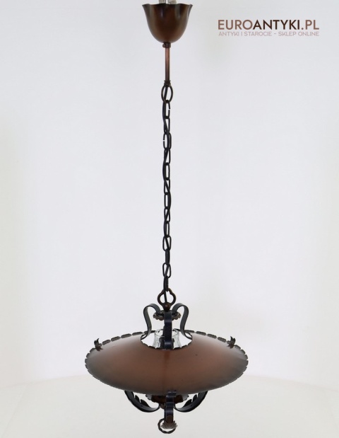 lampa rustykalna sufitowa dekoracyjna wisząca vintage