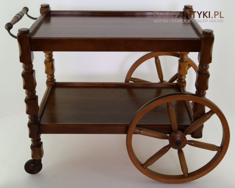 barek drewniany rustykalny w idealnym stanie