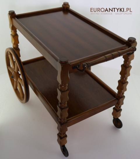 drewniany barek rustykalny vintage