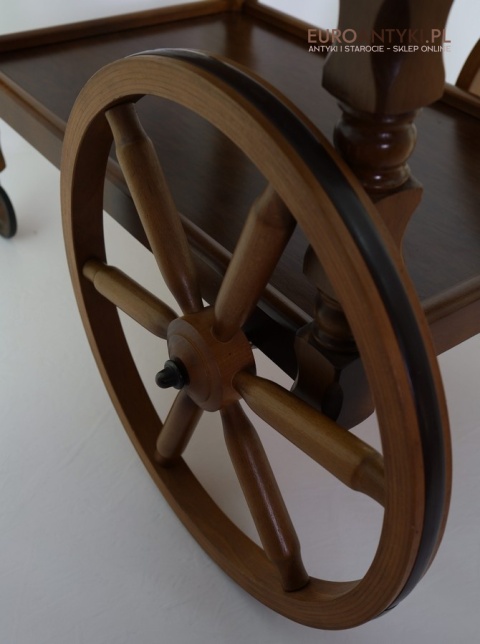 barek retro z gumowanymi kółkami