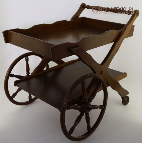 stary barek dębowy retro