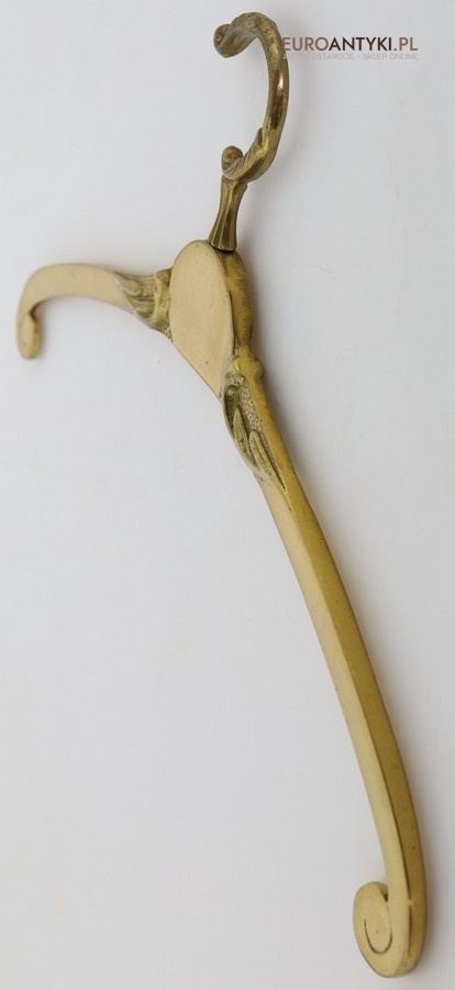 Ekskluzywne mosiężne wieszaki antyczne
