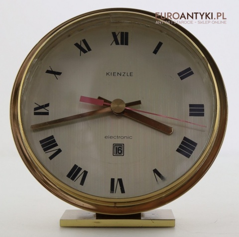 zegar biurkowy kienzle electronic vintage