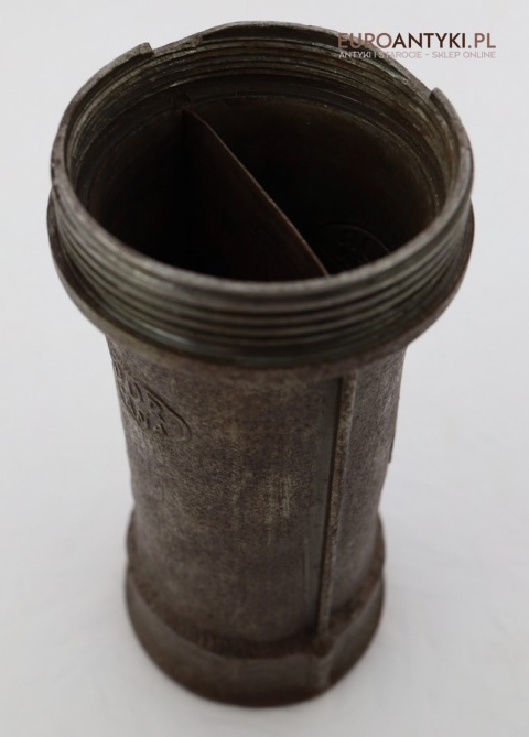 Vintage lampa górnicza industrialna z epoki