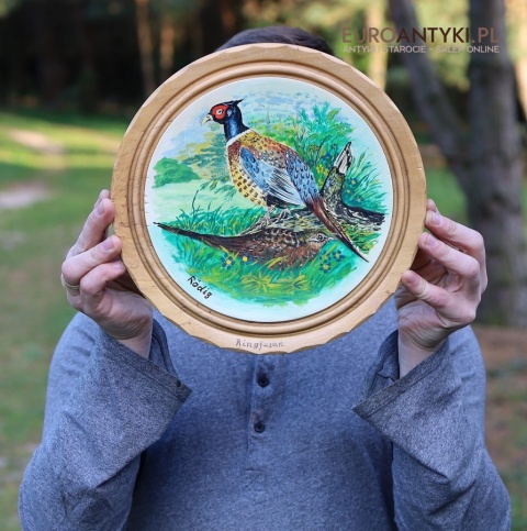 zestaw talerzy myśliwskich