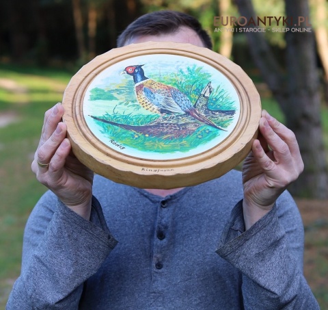 ptaki ozdoba ścienna z drewna