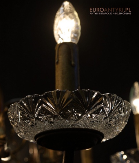 klasyczny żyrandol francuski antyczny