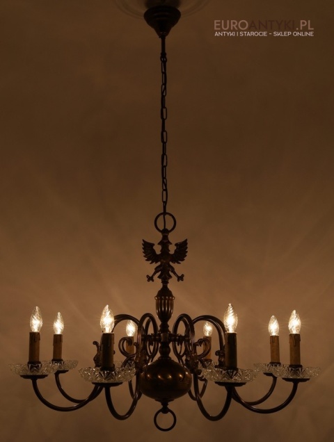 pałacowy żyrandol antyczny