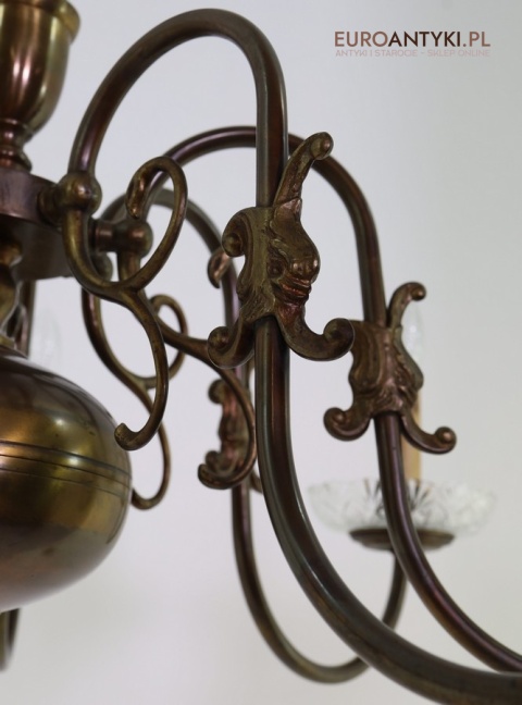 żyrandol pałacowy z francji vintage